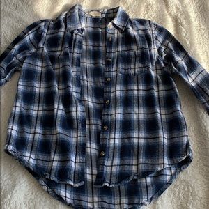 Blue flannel